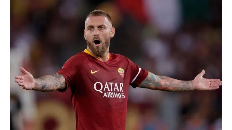 LLEGA EL CAPITANO. Daniele De Rossi en sus últimos partidos en Roma (Foto: Getty).