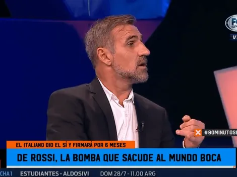 No le gusta: la respuesta de Cascini sobre la llegada de De Rossi a Boca