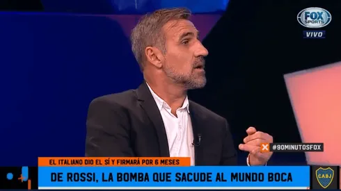 No le gusta: la respuesta de Cascini sobre la llegada de De Rossi a Boca