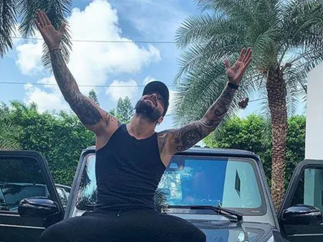 Maluma subió foto con un colega, tiró "esta combinación no falla" y explotó las redes