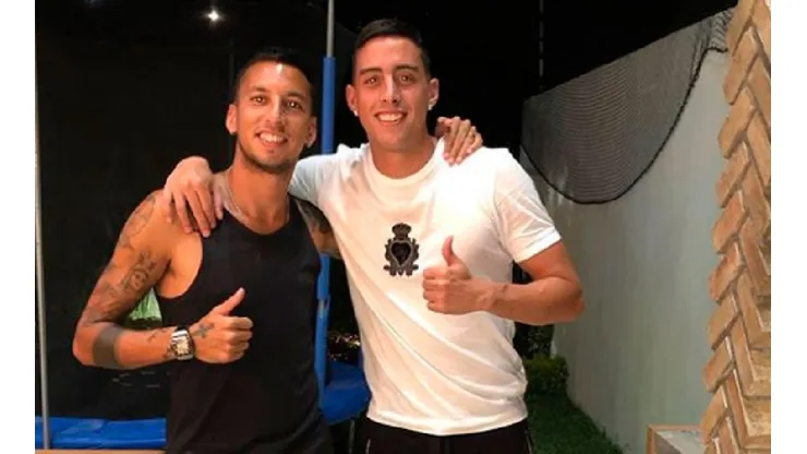 Vangioni y Funes Mori en Instagram.
