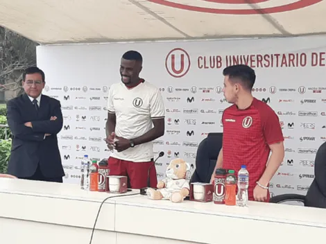 Pidió disculpas: Christian Ramos fue presentado en Universitario