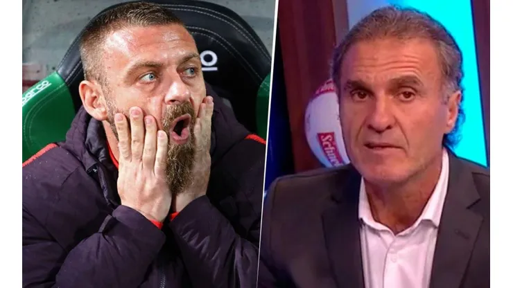 Ruggeri habló de De Rossi.