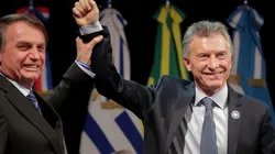 En pleno acto oficial del Mercosur, Macri le tiró una chicana por el VAR a Bolsonaro