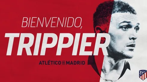 Oficial: Atlético Madrid fichó a Kieran Trippier