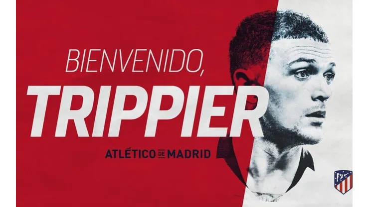 Oficial: Atlético Madrid fichó a Kieran Trippier