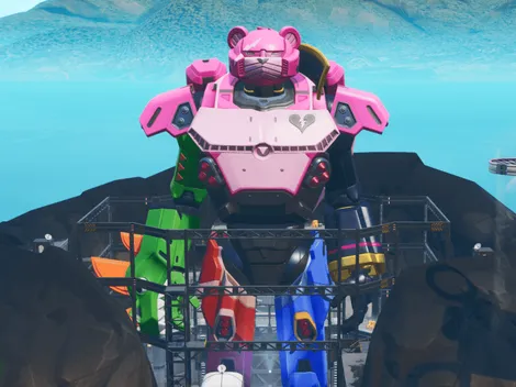 El Robot Doggus está terminado y desaparece el Volcán en Fortnite