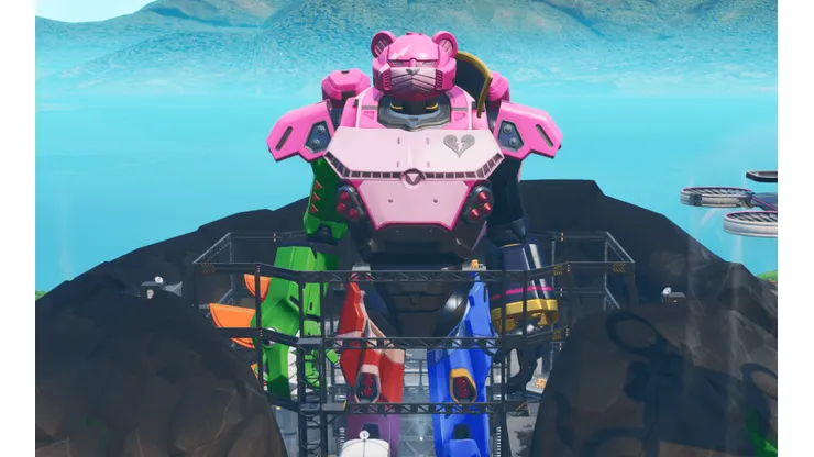 El Robot Doggus está terminado y desaparece el Volcán en Fortnite