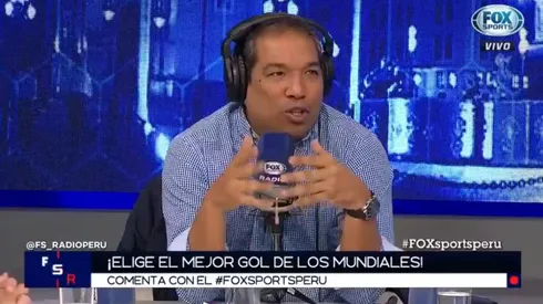 Alan Diez conduce Fox Sports Radio Perú.