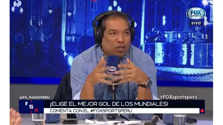 Alan Diez conduce Fox Sports Radio Perú.