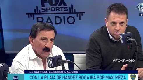 Fox Sports Radio: "Con la plata de Nández, Boca comprará a Meza"