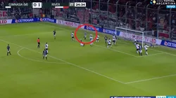 Gimnasia de Mendoza lo empató de cabeza en el mejor momento de River