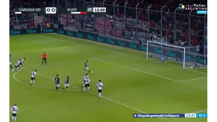 Video: ¡Lux está intratable y le atajó un penal a Gimnasia de Mendoza!