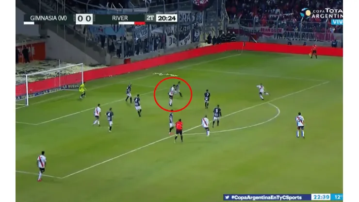 River no entendía nada, pero apareció Palacios y hay gol del Millonario