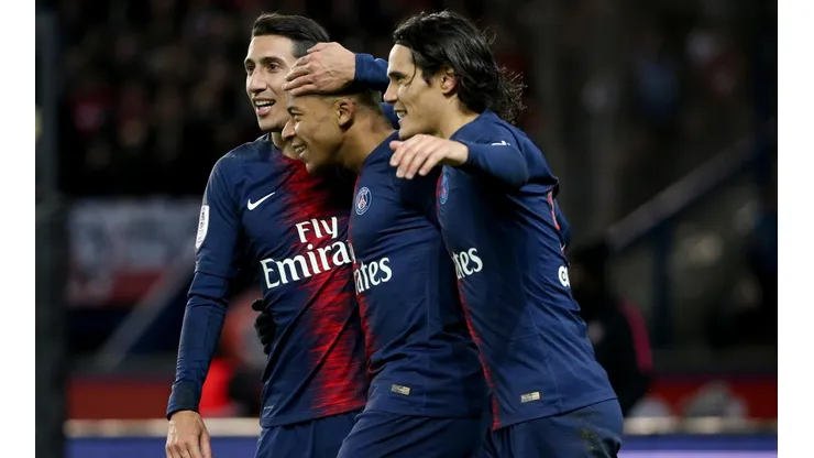 Di María, Mbappé, Cavani (Foto: Getty)