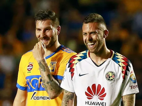 Ejemplar: Gignac dejó la rivalidad de lado y felicitó a Ménez por el título del América