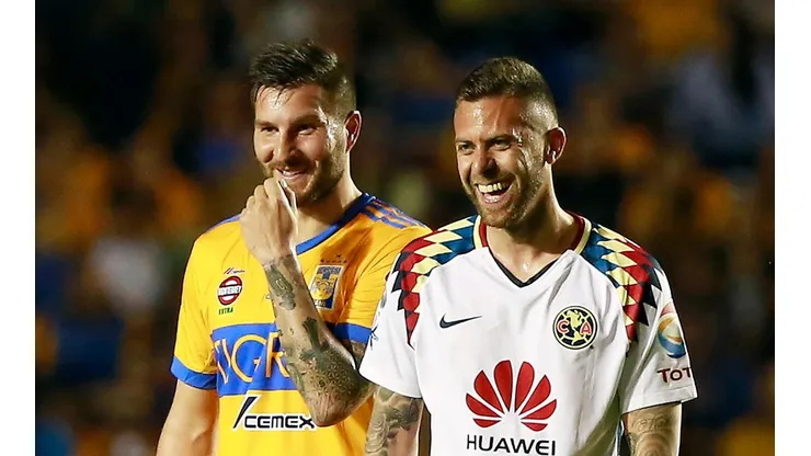 Ejemplar: Gignac dejó la rivalidad de lado y felicitó a Ménez por el título del América