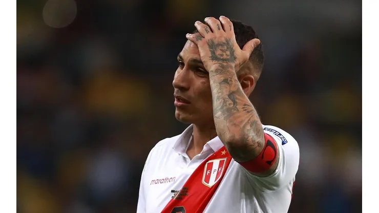 Paolo Guerrero, jugador de Perú.