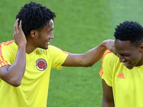 La frase de Yerry Mina sobre el futuro de Cuadrado que ilusiona a toda Colombia