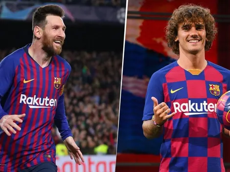 Griezmann no dudó y habló sobre Messi: "Para mí es el uno"