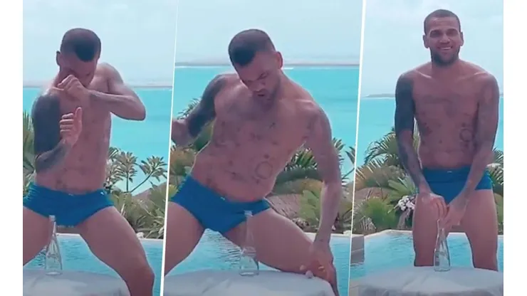 Siempre adelantado al resto: el Bottle Cap Challenge de Dani Alves que se volvió viral