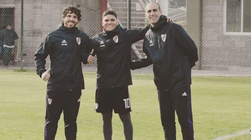 Juan Fernando Quintero, jugador de River Plate en Argentina.