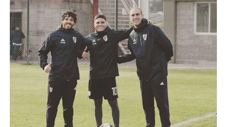 Juan Fernando Quintero, jugador de River Plate en Argentina.