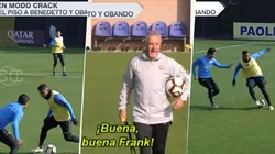 Prendido fuego: Frank Fabra, a puro lujo en el entrenamiento de Boca