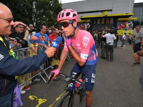 Rigoberto Urán se calentó con un periodista por una "inapropiada" pregunta