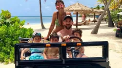 Ciro está enamorado de papá Messi y Antonela sacó la foto que lo prueba