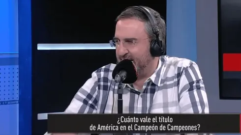 El periodista le quito valor al título que obtuvo el América al vencer a Tigres.