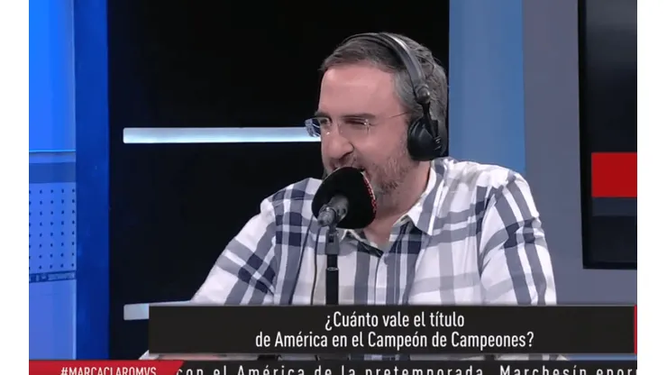 El periodista le quito valor al título que obtuvo el América al vencer a Tigres.