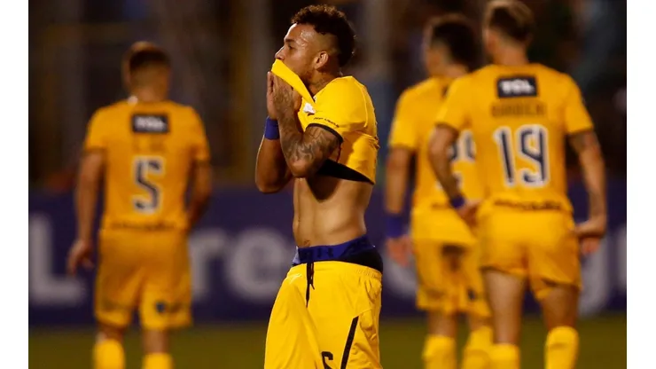 Vergara, en Rosario Central. (Getty)
