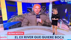 TyC Sports: un ex jugador de River, en el radar de Boca