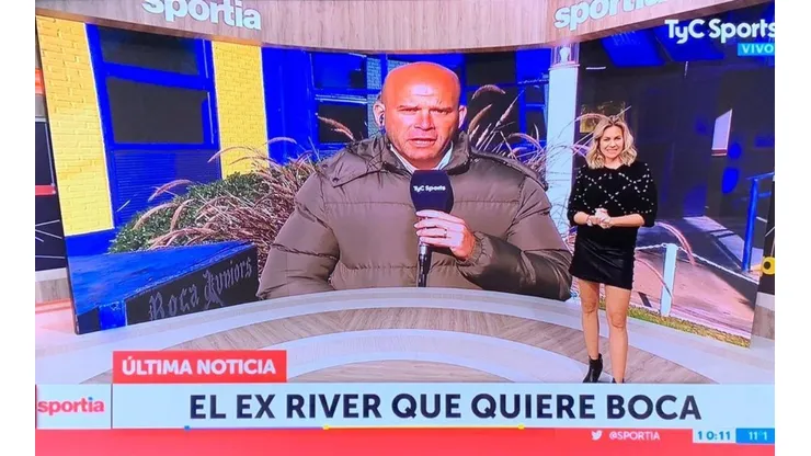 TyC Sports: un ex jugador de River, en el radar de Boca