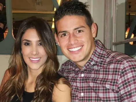 Lo que hizo James Rodríguez con Daniela Ospina tras la muerte de su padre