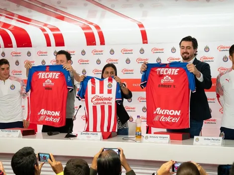 Así fue la presentación de Caliente como nuevo patrocinador de Chivas