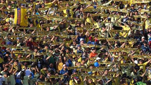 La afición del América celebra la obtención del 35° título.