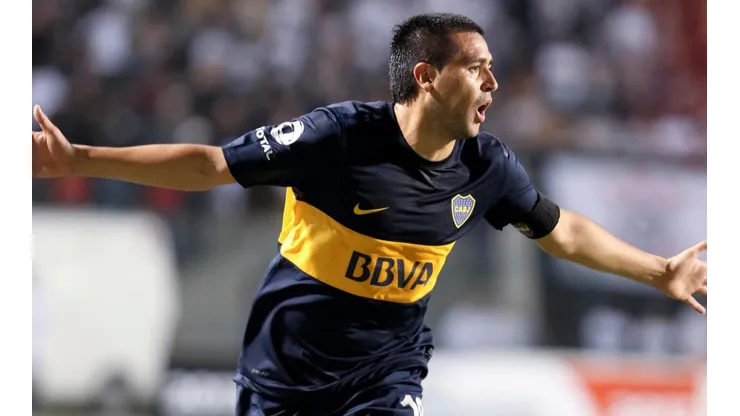 Juan Román Riquelme, máximo ídolo de Boca Juniors.