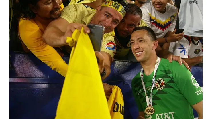 Marchesín fue el gran héroe de la noche en la tanda de penales. (Getty)