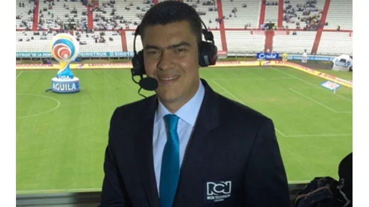 Eduardo Luis López, narrador en WIN Sports y RCN.
