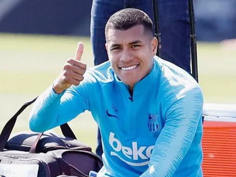 Feliz domingo: Murillo posó con la camiseta de Sampdoria y recuperó su mejor sonrisa