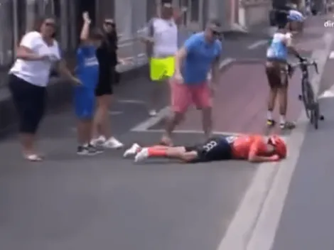La dura caída que se vivió en el Tour, ¿algún colombiano involucrado?