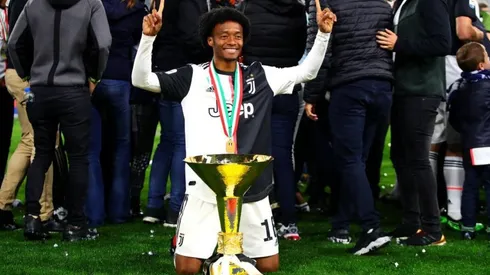 Juan Guillermo Cuadrado, jugador de la Juventus de Italia.