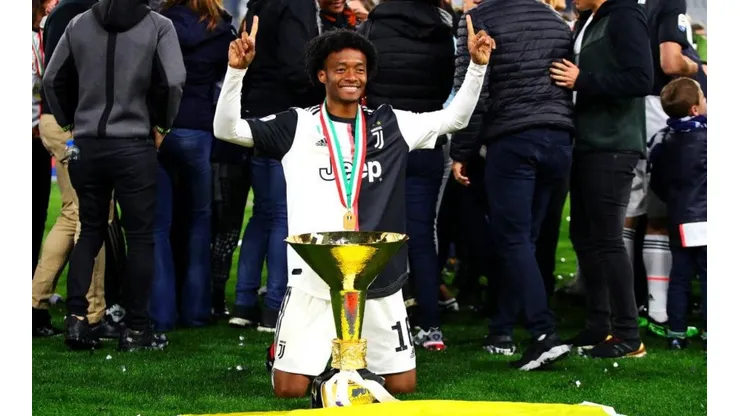 Juan Guillermo Cuadrado, jugador de la Juventus de Italia.