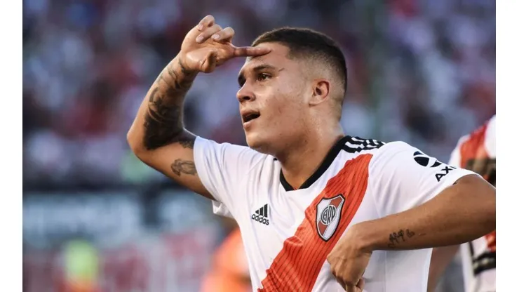 Juan Fernando Quintero, jugador de River Plate en Argentina.