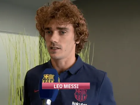 Compañero nuevo: la respuesta de Griezmann cuando le preguntaron por Messi