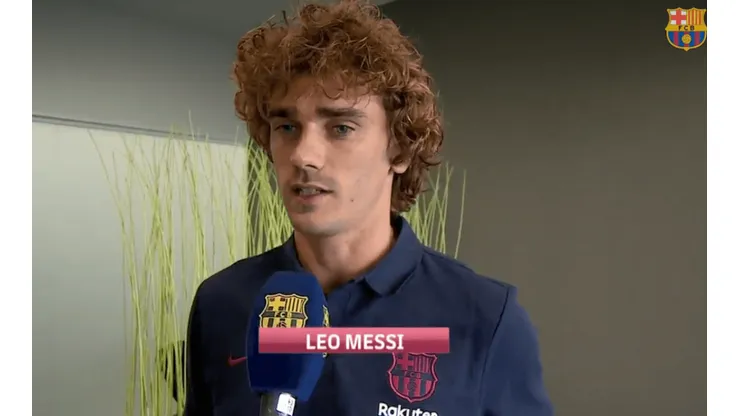 Compañero nuevo: la respuesta de Griezmann cuando le preguntaron por Messi