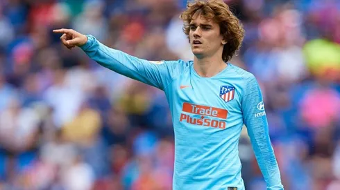 Griezmann durante su etapa en Atlético Madrid.