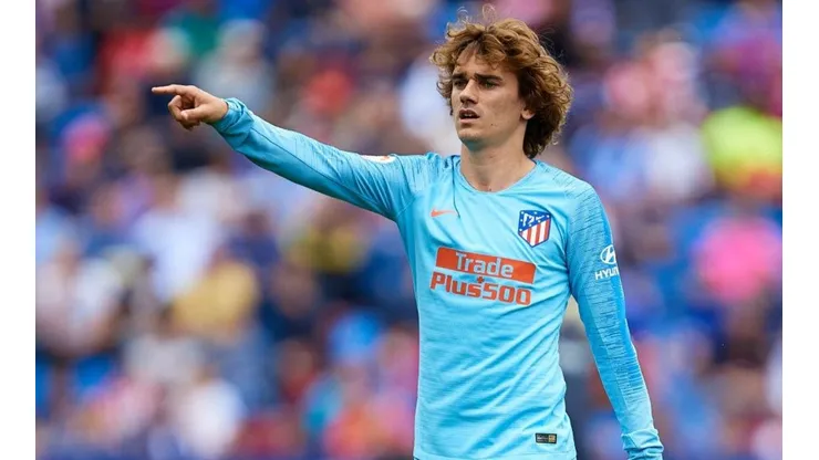Griezmann durante su etapa en Atlético Madrid.